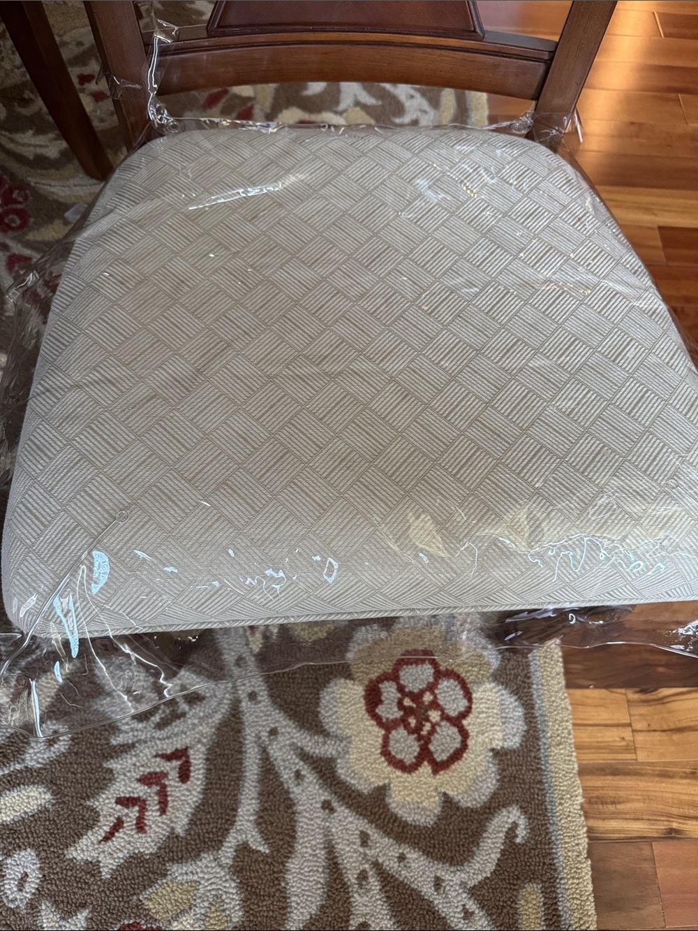 Reusable Plastic chair covers. 8 never used. Great for kids.